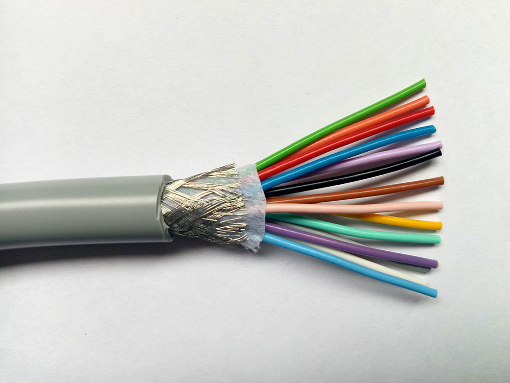 14C shield gray towline cable